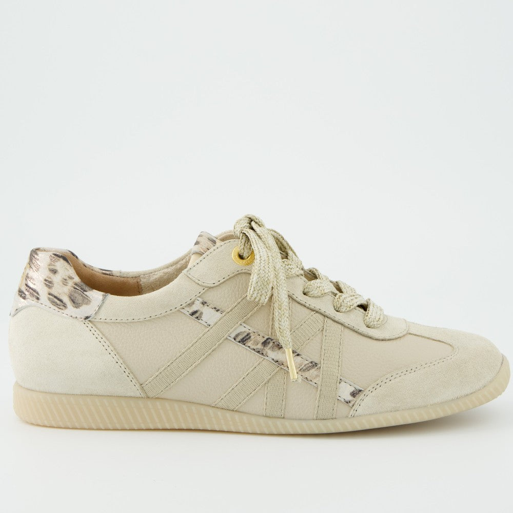 Paul Green 5540 Sneakers Ivory Suede Leather