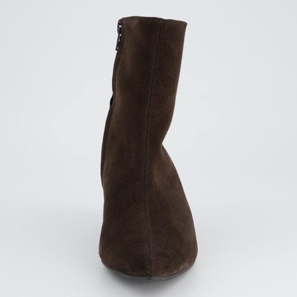 Paul Green 8288 Brown Suede Ankle Boot