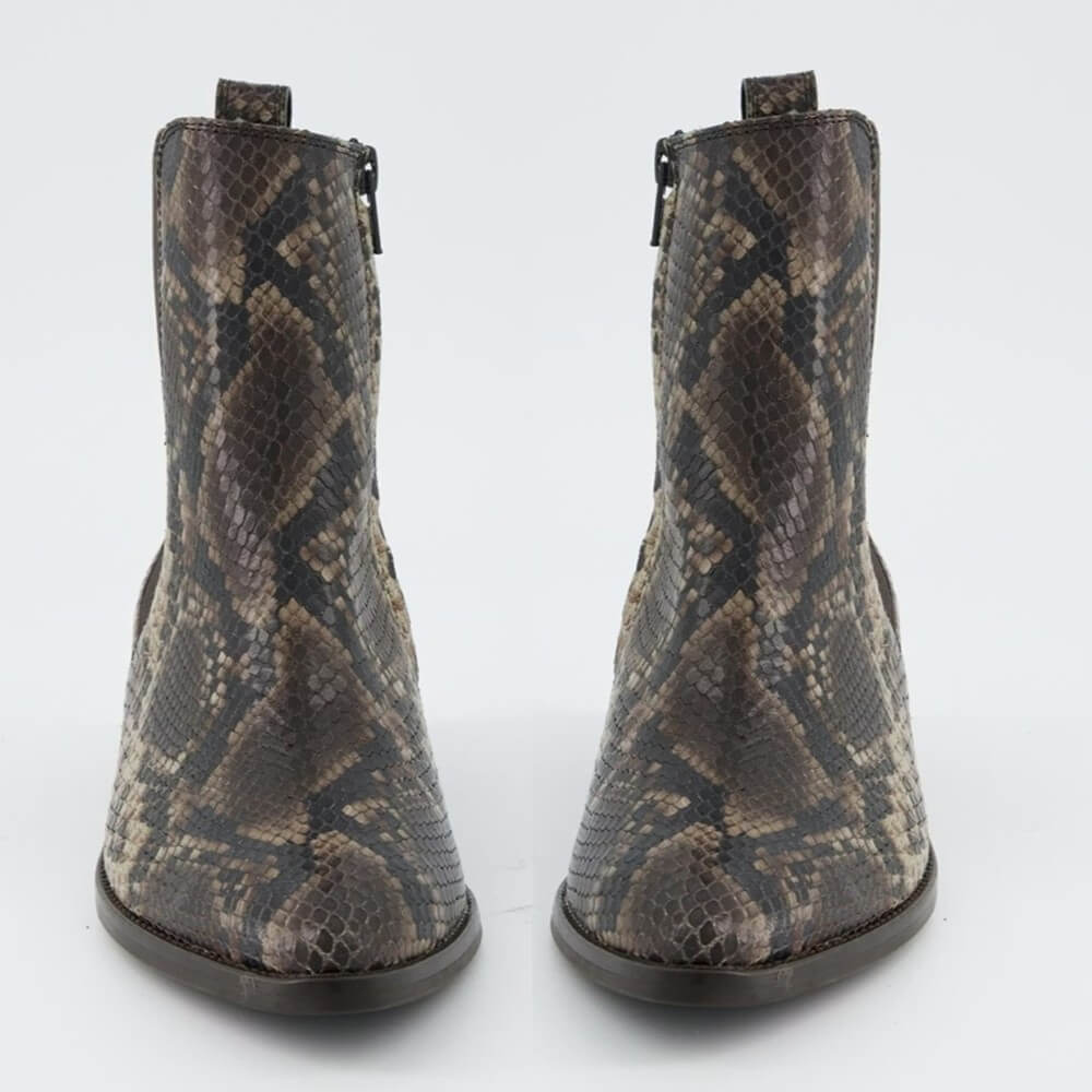 Snake print ankle boot Paul Green Chelsea ankle boots 8271