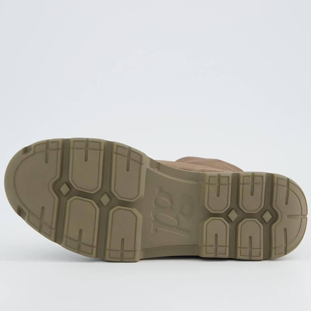 Paul Green Soft Suede Ankle Boot 8243 Earth Brown