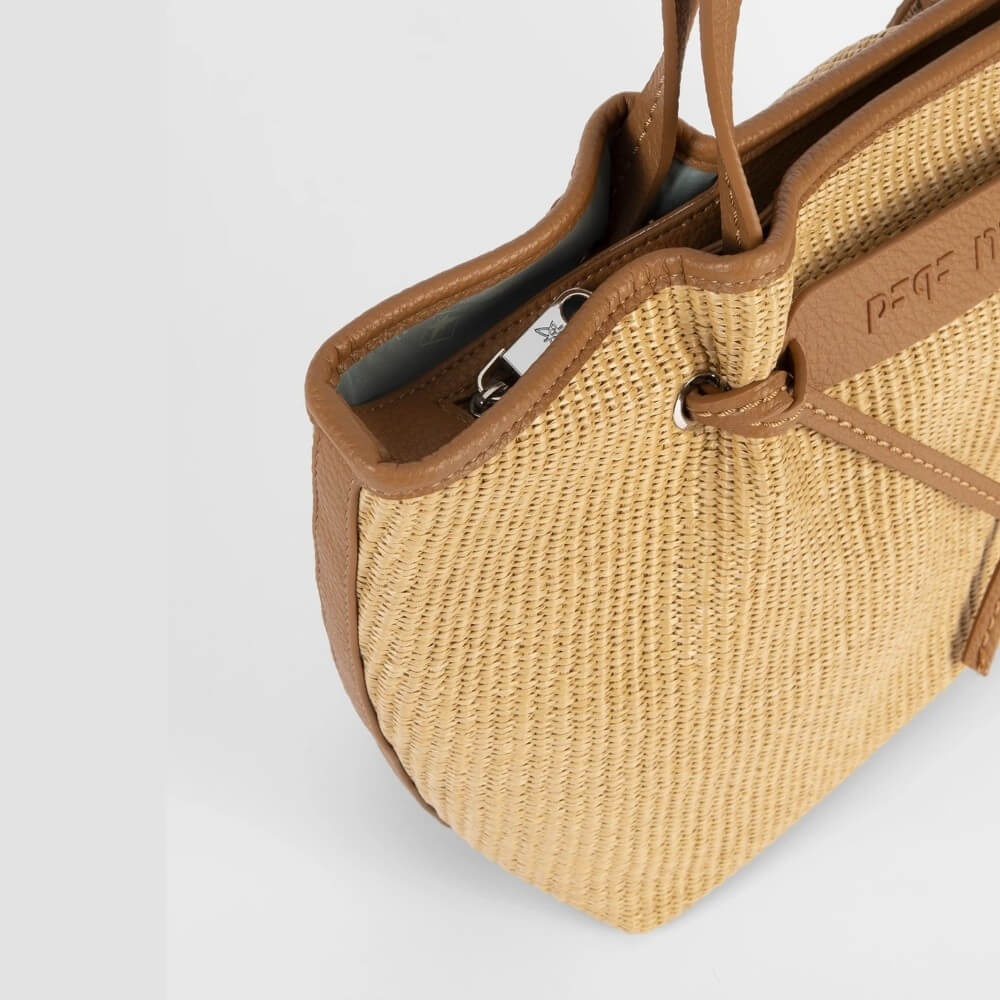 Pepe Moll 261311 Shoulder Bag Sand Raffia