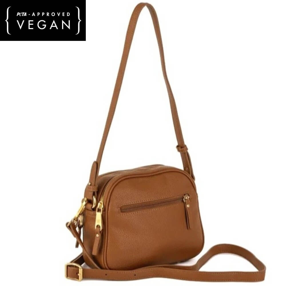 Vegan Tan Shoulder Bag
