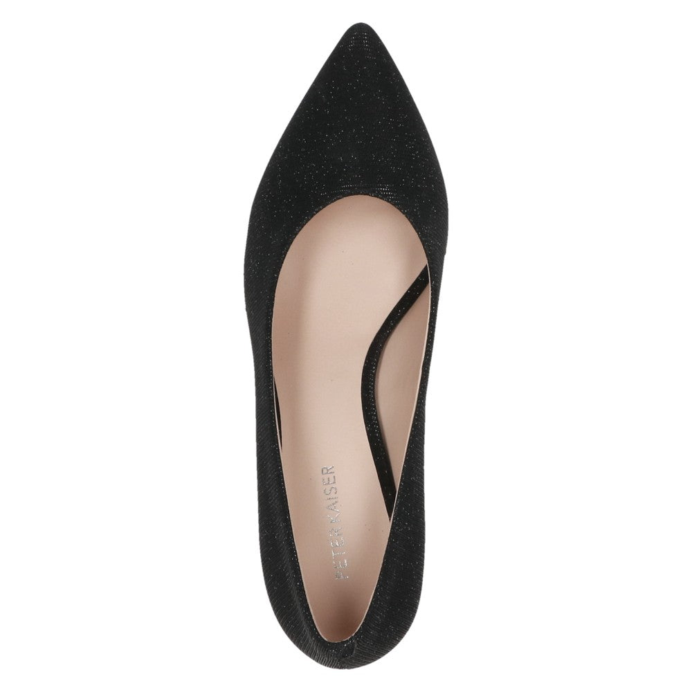 Peter Kaiser Glitter Pump 9-72447 Black Glitter