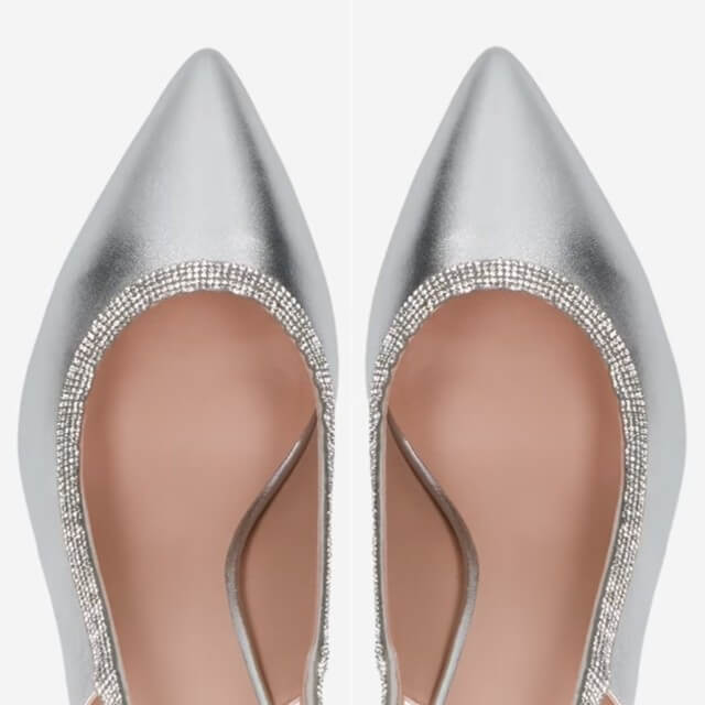 Peter Kaiser Slingback 9-79641-SILVER