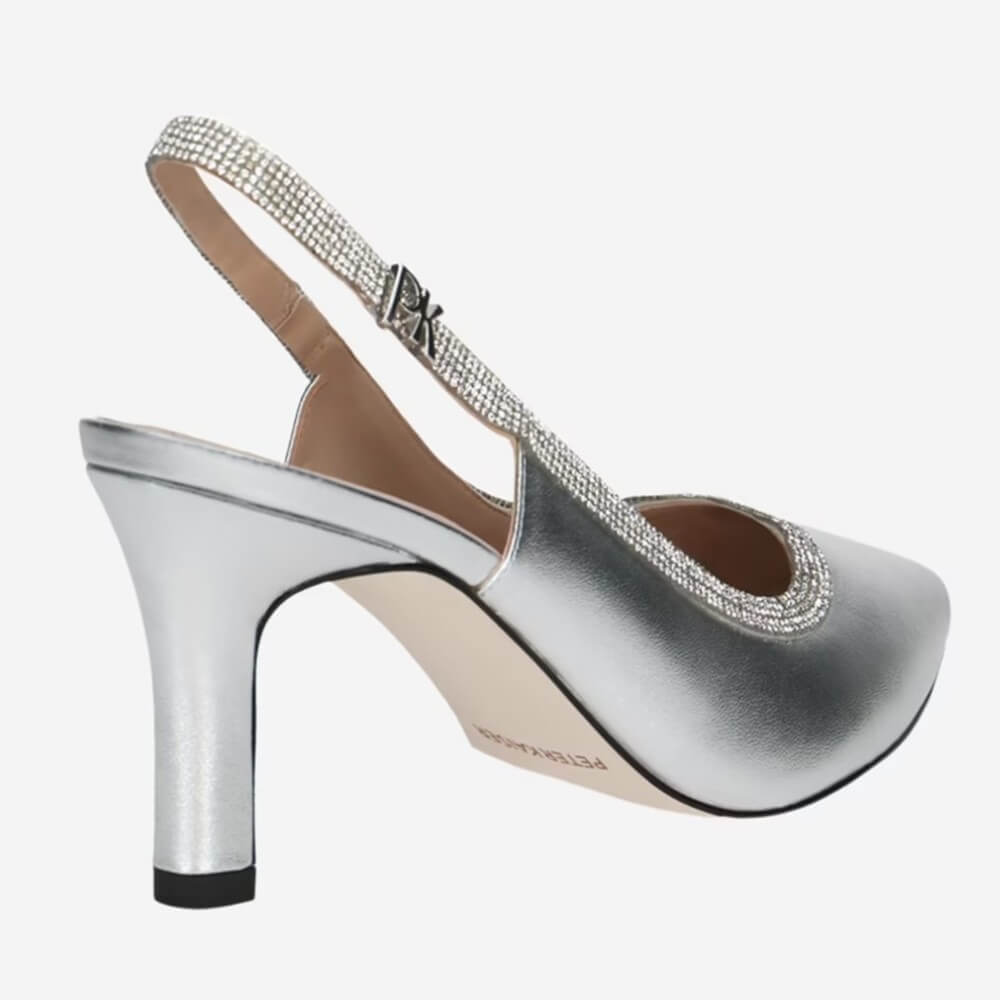 Peter Kaiser Slingback 9-79641 Silver Leather