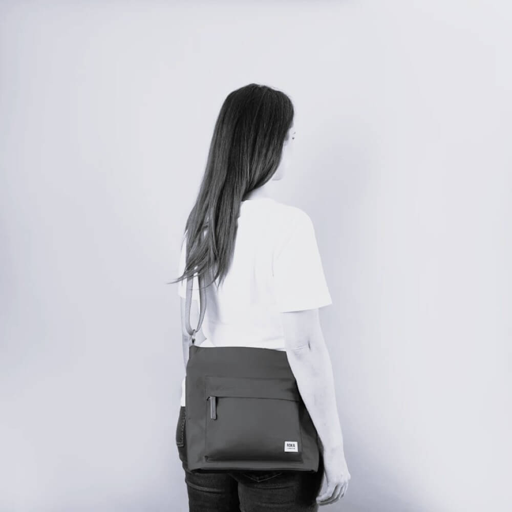 ROKA KENNINGTON SUSTAINABLE CROSSBODY THISTLE BLOOM NYLON