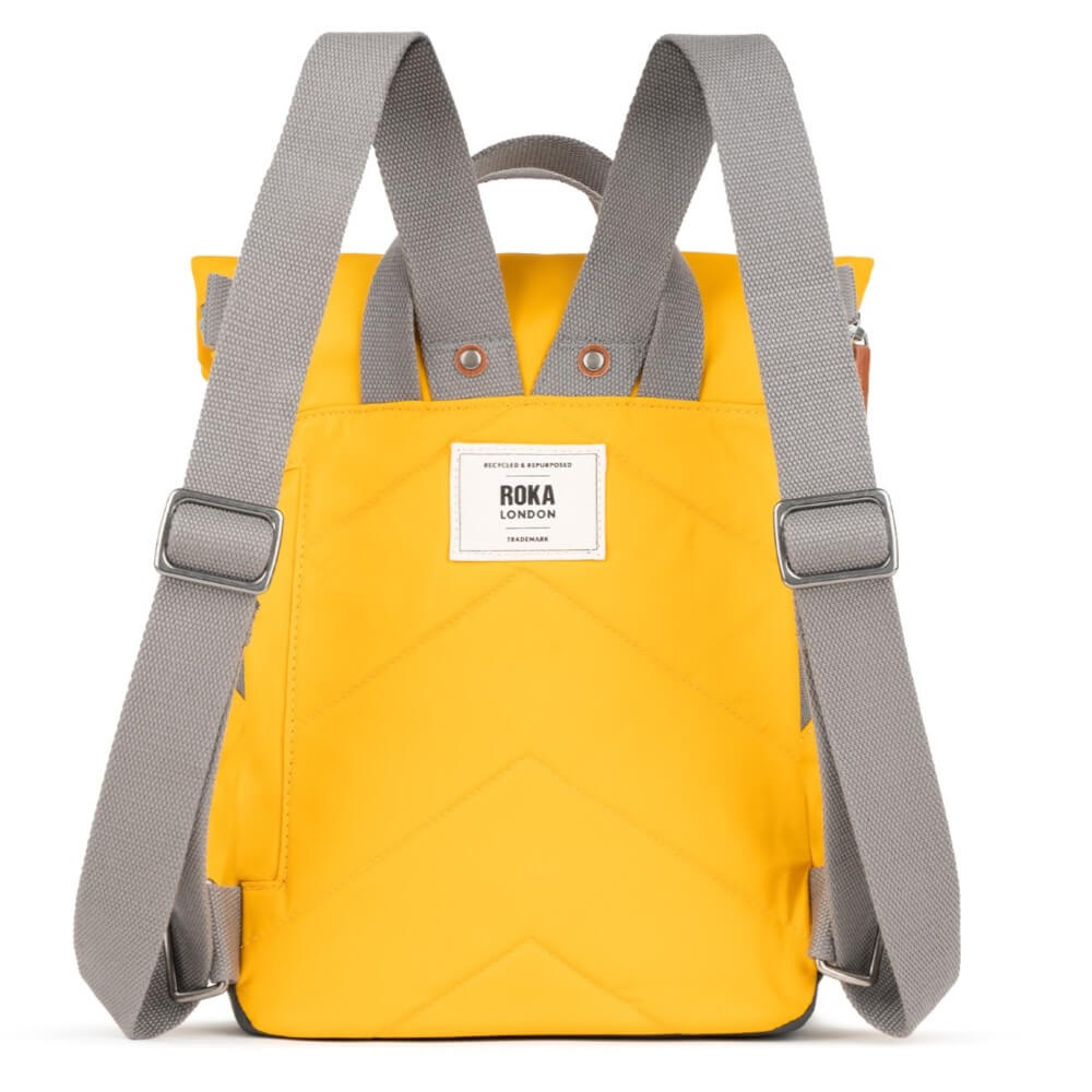 Roka CANFIELD B Backpack Vegan Small-SAFFRON