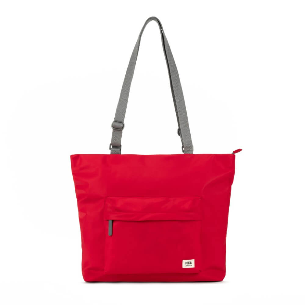 ROKA TRAFALGAR TOTE-CRANBERRY