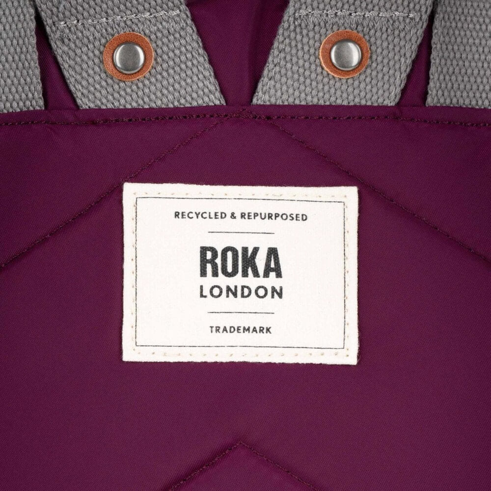 Roka CANFIELD B Backpack Recycled Small Royal Burgundy