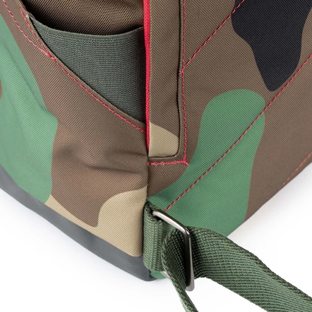 Roka Canfield Roll Top Backpack in Canvas Vintage Camo Medium