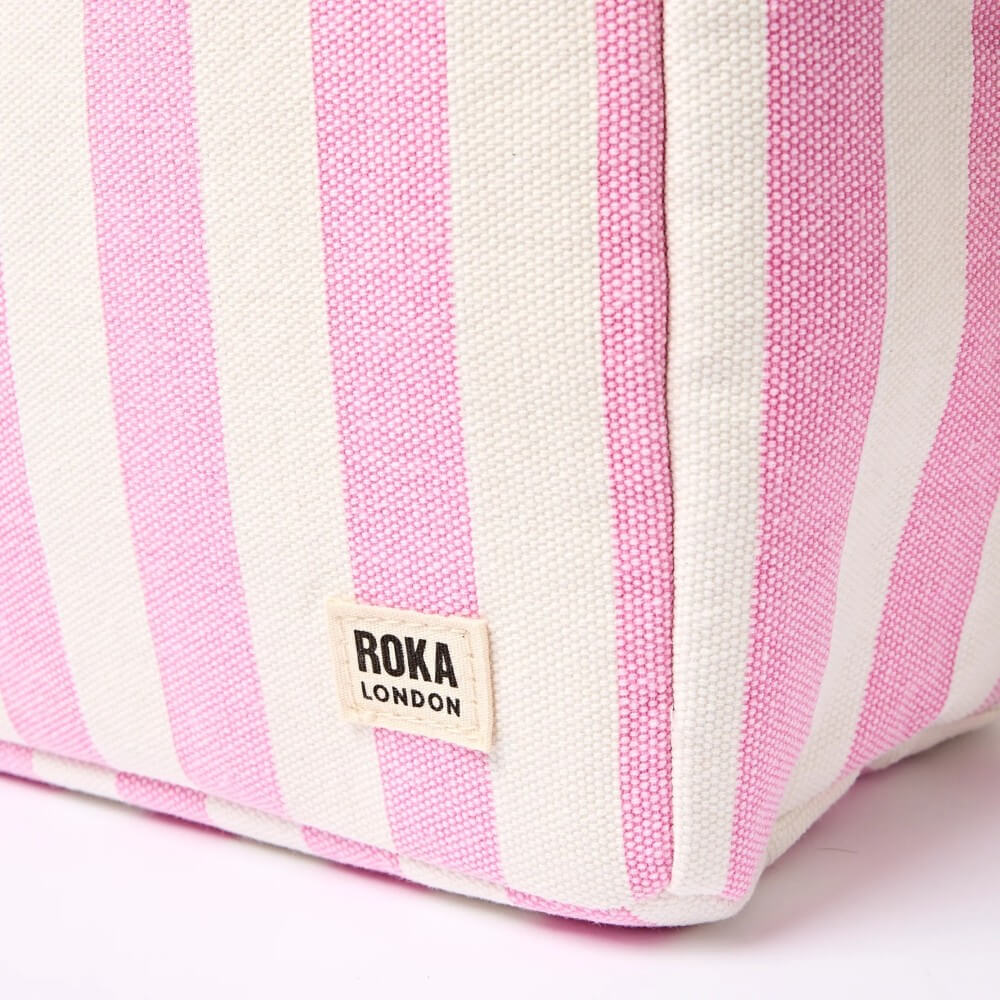 Roka Hampstead Insulated Lunch Bag in Sherbet Stripe