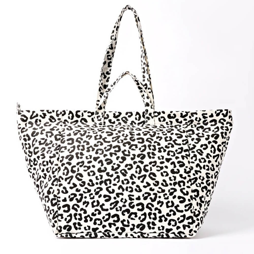 Roka Large Summer Leopard print tote bag