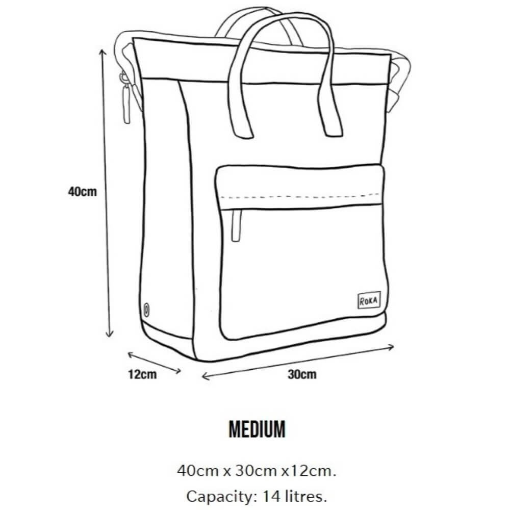 Roka BANTRY B Backpack Vegan Medium-FLAX