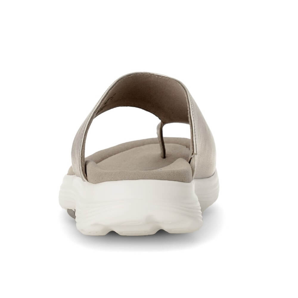 Rollingsoft Gold toe-post sandal