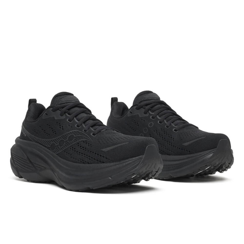 Saucony HURRICANE 25 Walking Shoes Triple Black