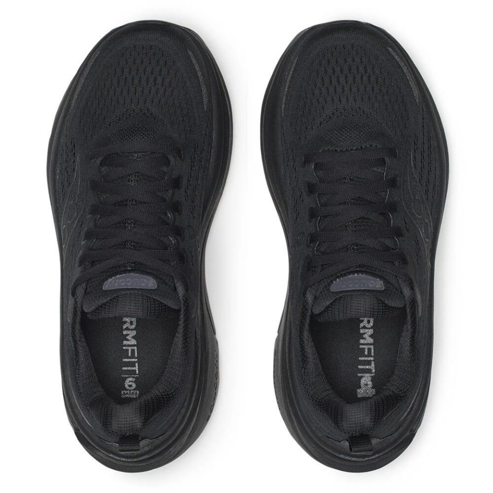 Saucony HURRICANE 25 Walking Shoes Triple Black