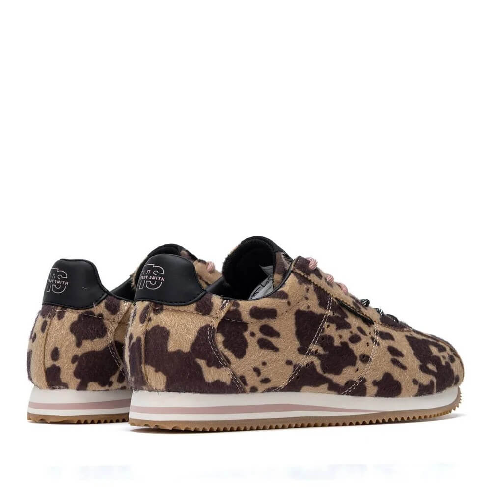 Teddy Smith 121102 Cow Print Trainer