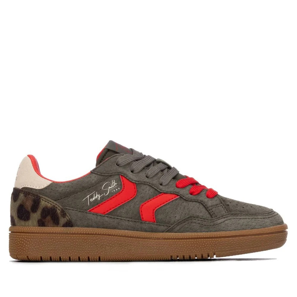 Teddy Smith 121139 Khaki Suede Trainers