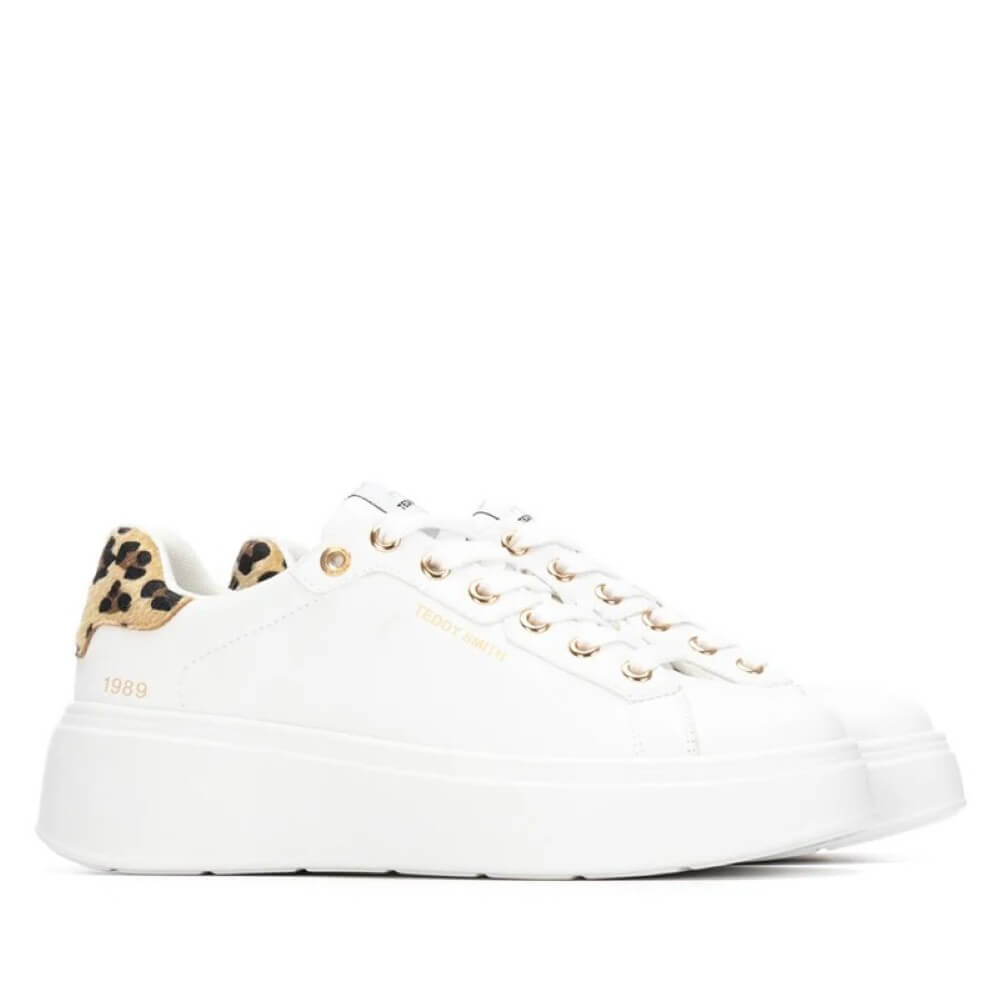 Teddy Smith Sneakers 120264 White Leopard