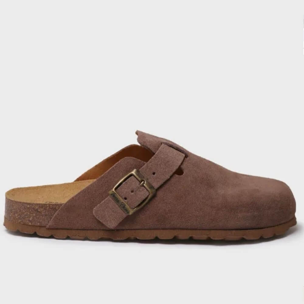 Toni Pons Brown Suede Clog