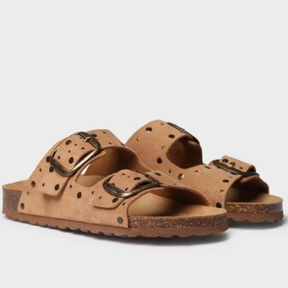 Toni Pons GRETEL Sandal-CAMEL suede leather