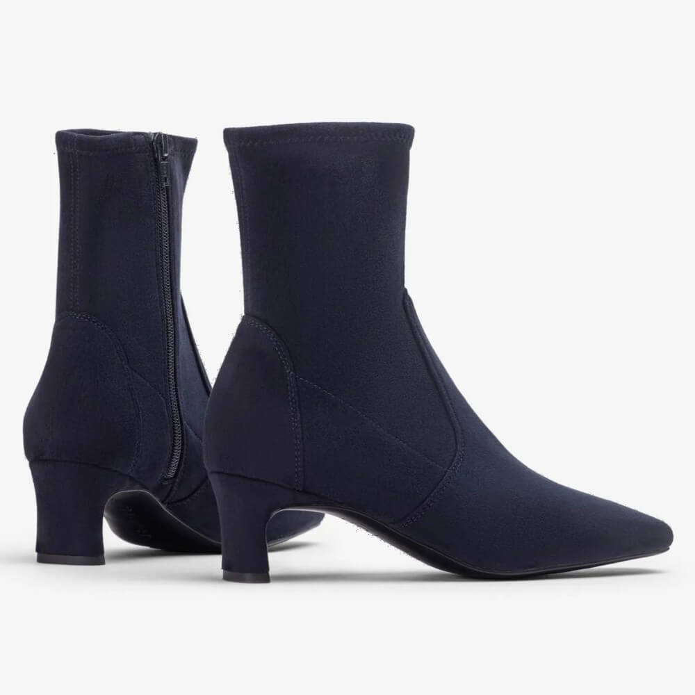 Unisa Jarret Ankle Boot Navy Stretch