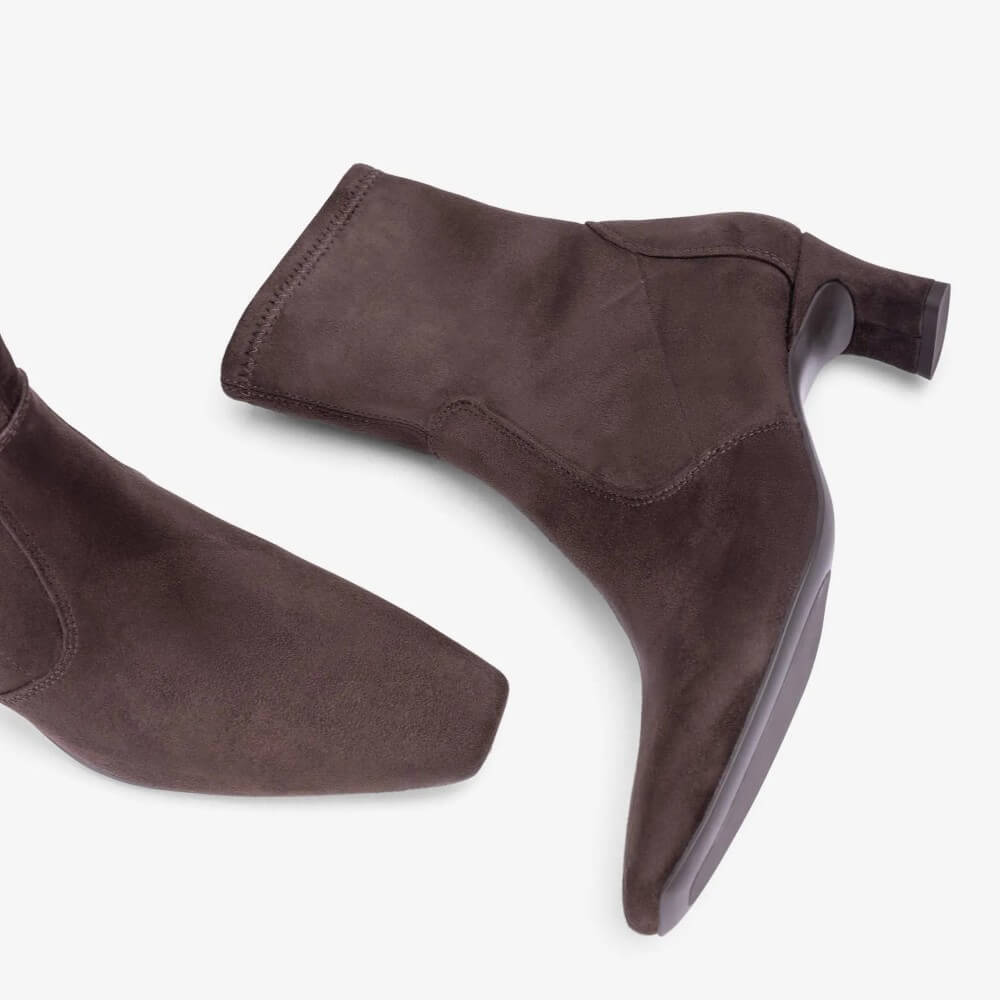 Unisa Jarret Ankle Boot Testa Brown Stretch