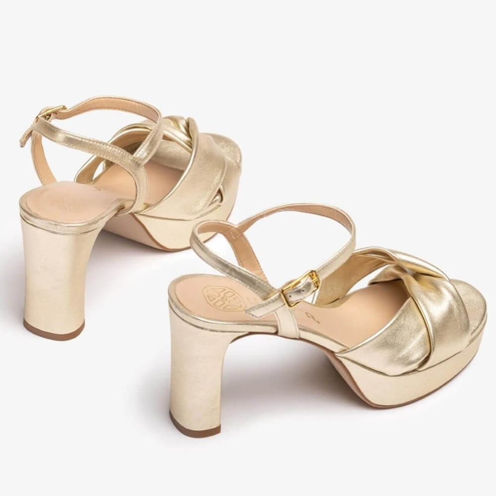 Unisa ONOA Platform Sandal-GOLD