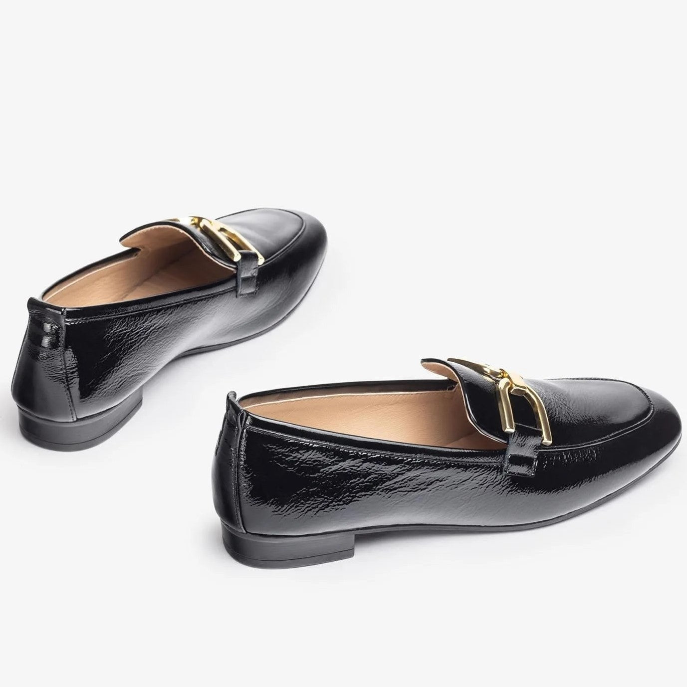 Unisa Baxter Loafer-BLACK PATENT