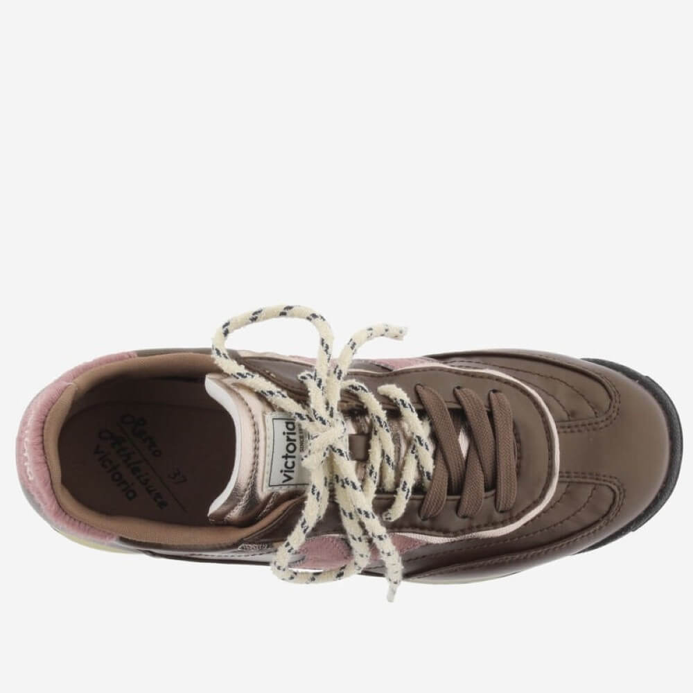 Victoria Saturno 1158117 Metallic Brown Sneakers