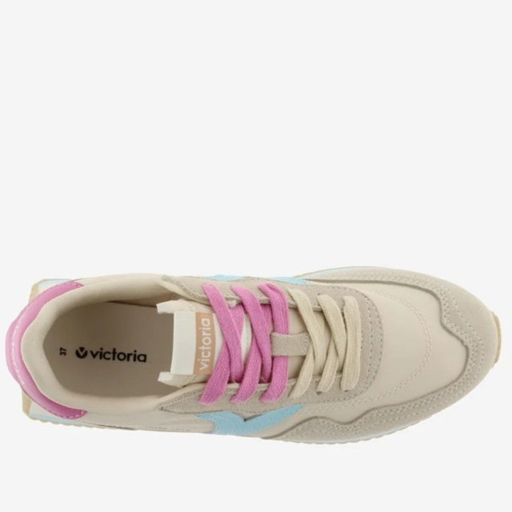 Victoria Multicoloured trainer on a white background