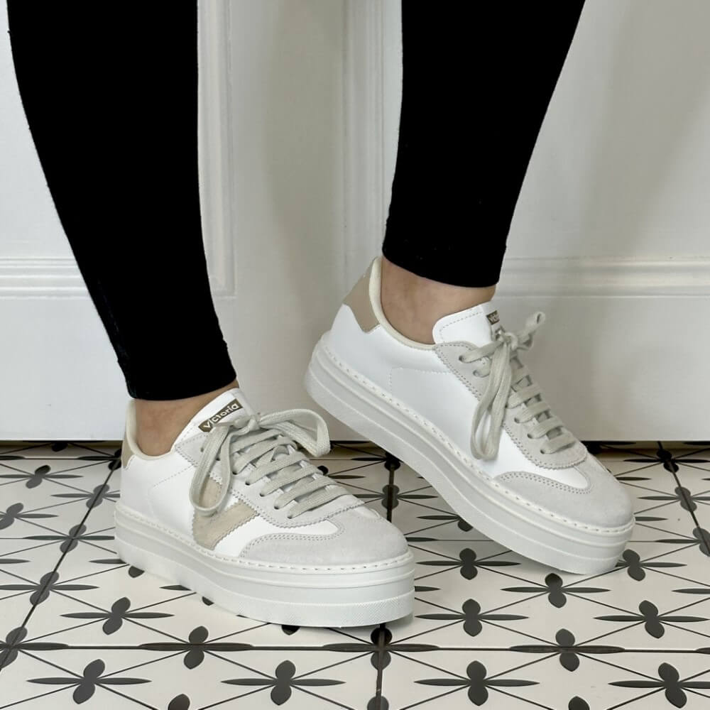 Victoria Barcelona Platform Sneaker 1092173-HIELO