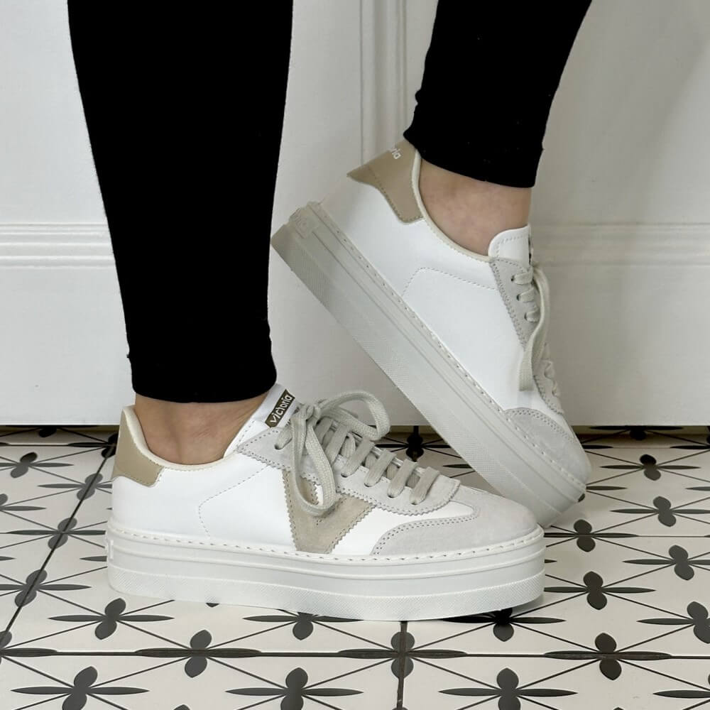 Victoria Barcelona Platform Sneaker 1092173-HIELO