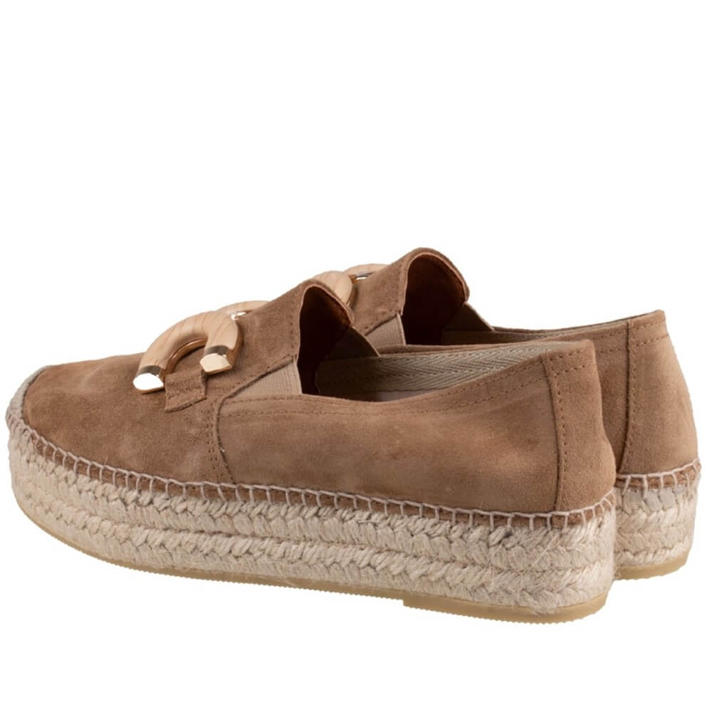 Viguera Jute Platform Espadrilles 2209-WHISKEY