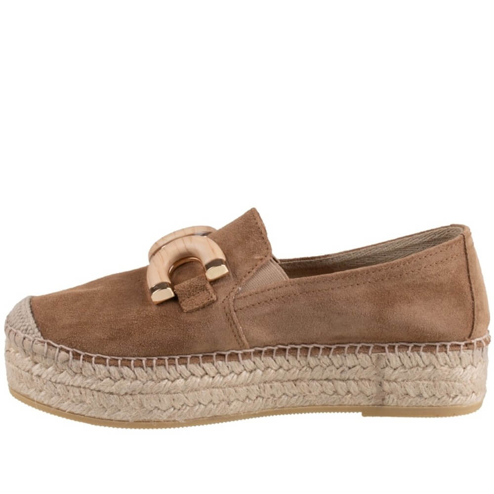 Viguera Jute Platform Espadrilles 2209-WHISKEY