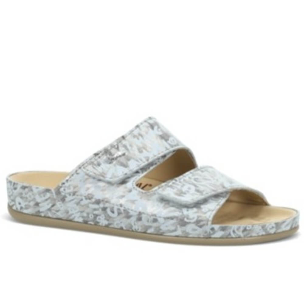 Vital Floral-patterned sandal on a white background