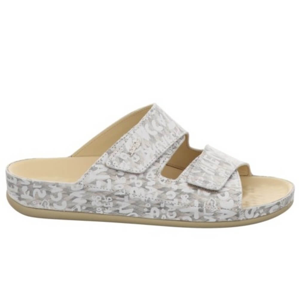 Vital Floral-patterned sandal on a white background