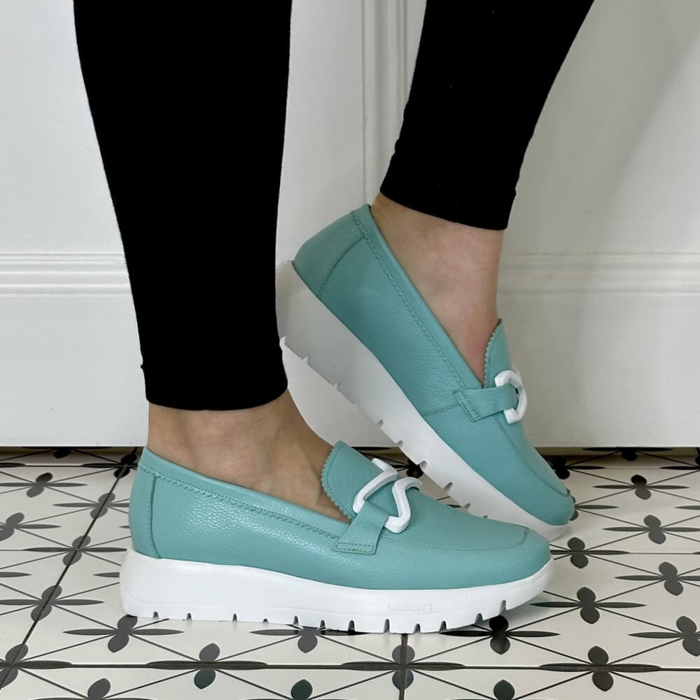 Wonders Slip-on Aura A-2480-SEA BLUE