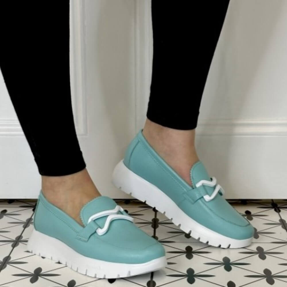 Wonders Slip-on Aura A-2480-SEA BLUE