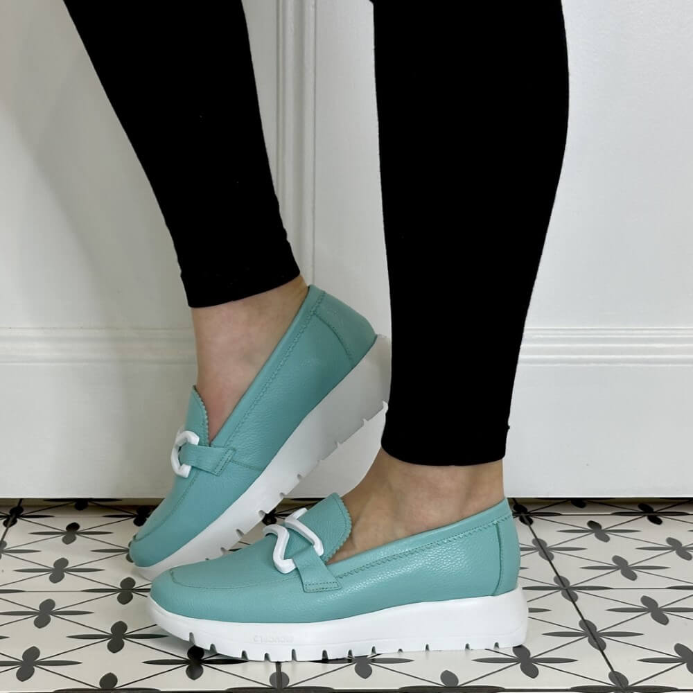 Wonders Slip-on Aura A-2480-SEA BLUE