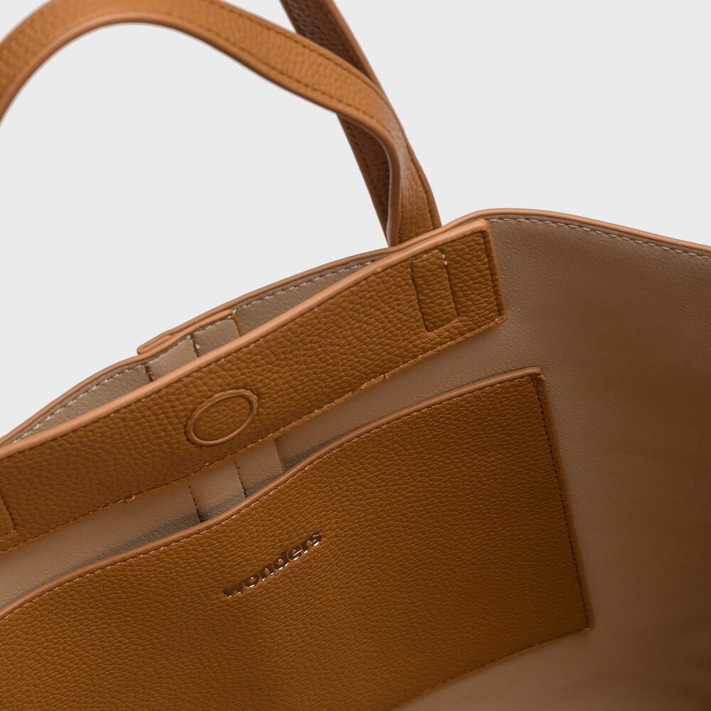 Wonders Tan Tote Bag