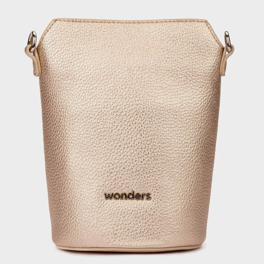 Wonders Gold Bucket Bag