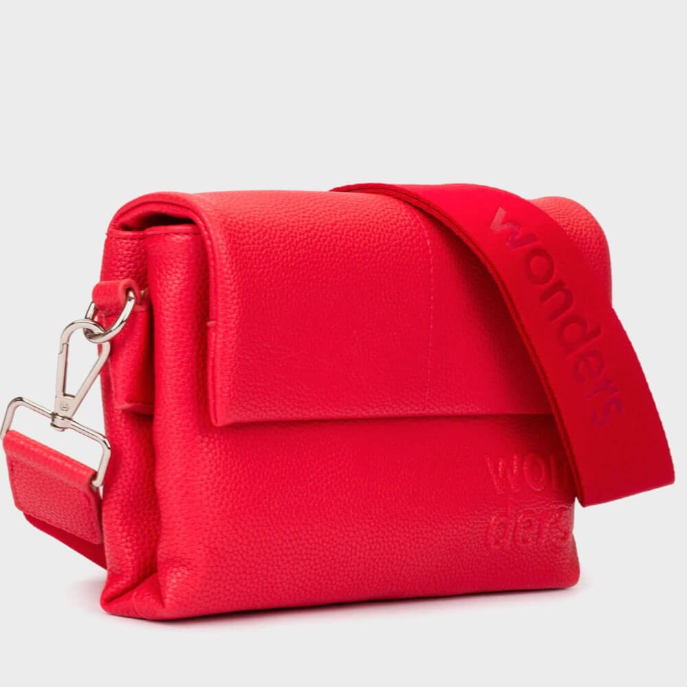 Wonders Flame Red Crossbody bag