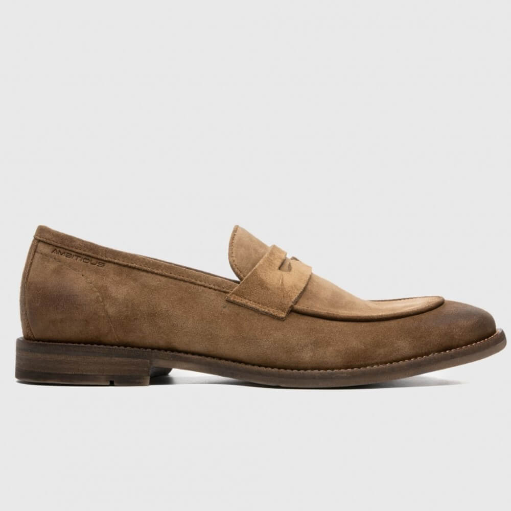 Ambitious Devon Suede Loafer 13414-SAND