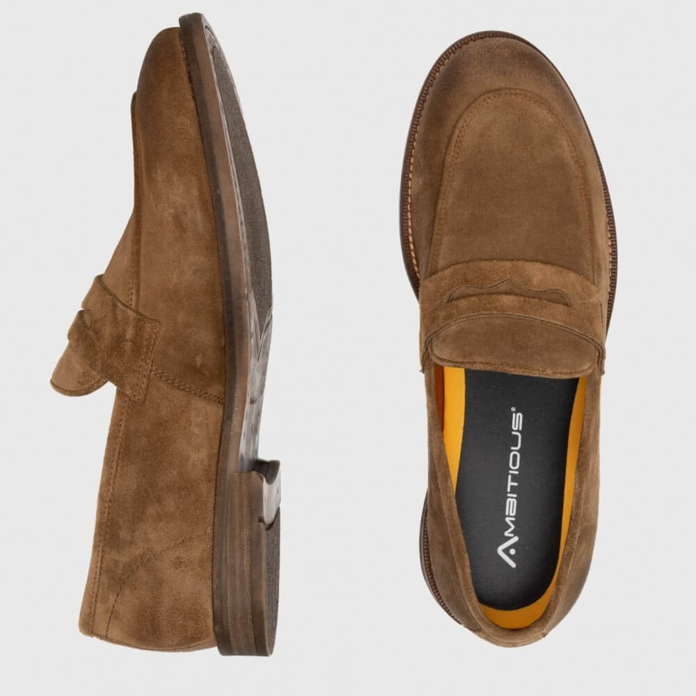 Ambitious Devon Suede Loafer 13414-SAND