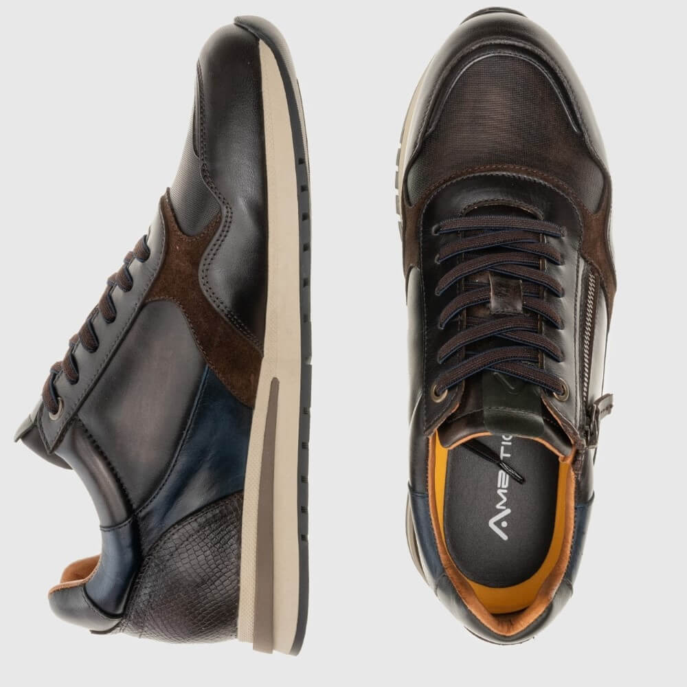 Ambitious Temple 13719 Sneakers TDM BROWN