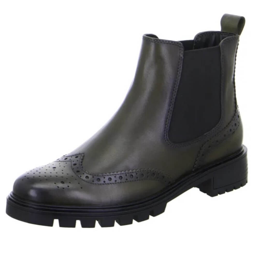 Ara 12-29514 Tulsa-ST Chelsea Boots-FOREST GREEN