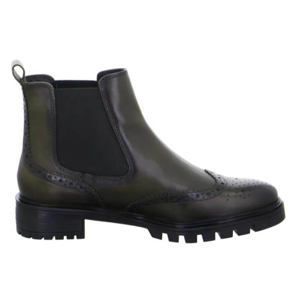 Ara 12-29514 Tulsa-ST Chelsea Boots-FOREST GREEN