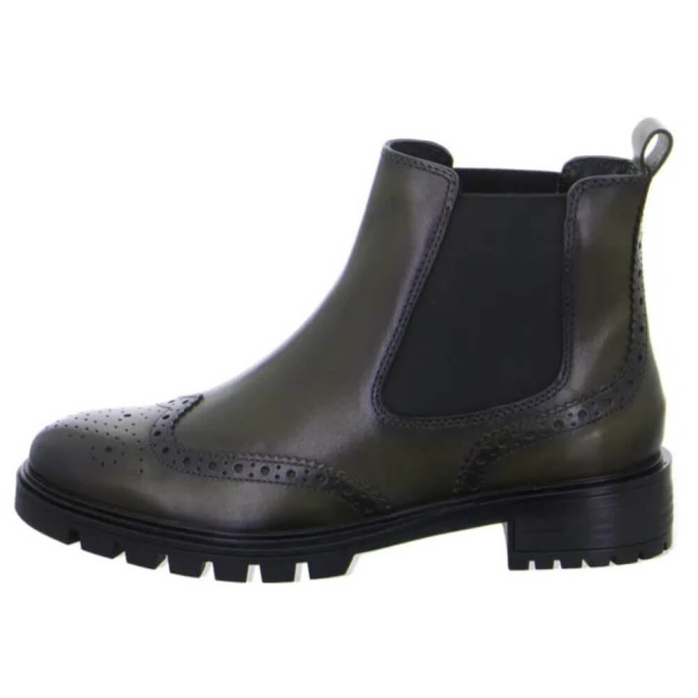Ara 12-29514 Tulsa-ST Chelsea Boots-FOREST GREEN