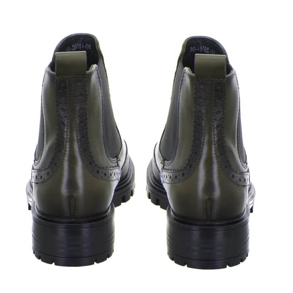 Ara 12-29514 Tulsa-ST Chelsea Boots-FOREST GREEN